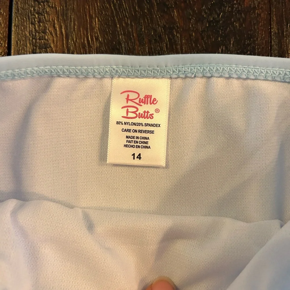 Ruffle Butts Three Swimsuit Sets Bundle- Size 14 - Picture 9 of 12